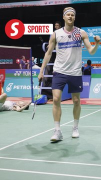 Malaysia Open: Antonsen clears first hurdle but tough battle awaits