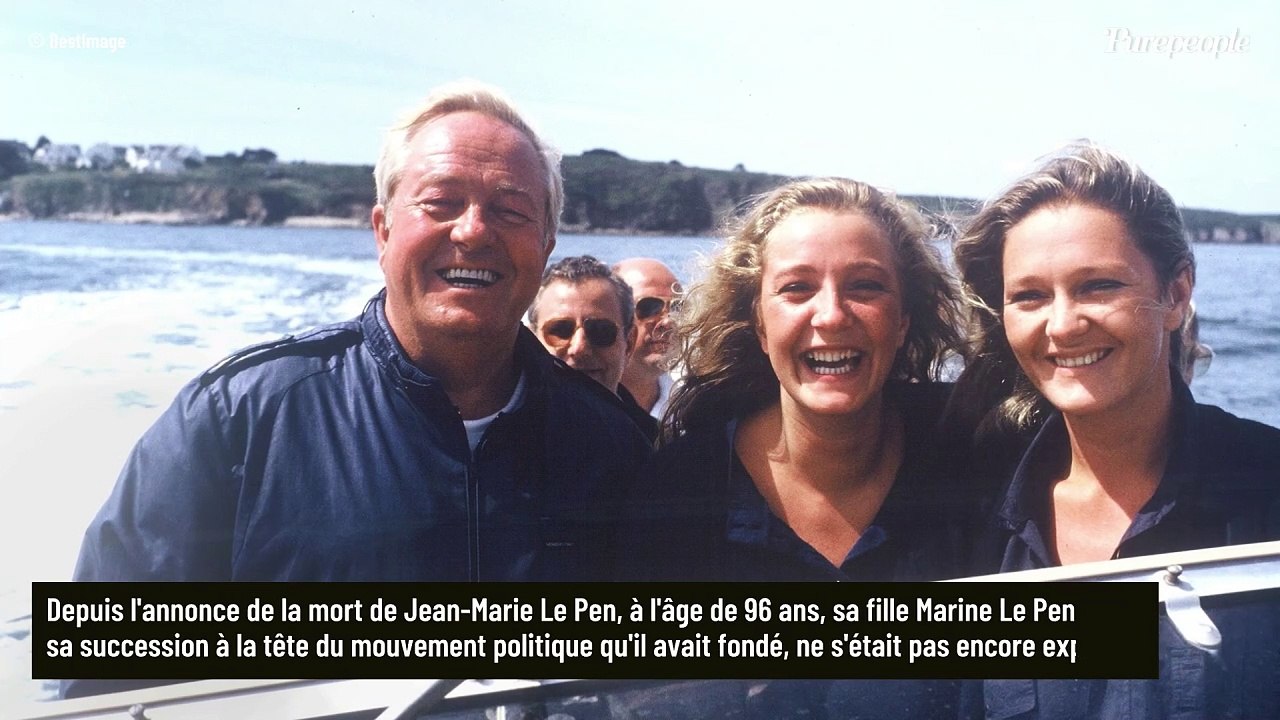 "Beaucoup de gens qu’il..." : Marine Le Pen réagit enfin à la disparition de son père Jean-Marie Le Pen