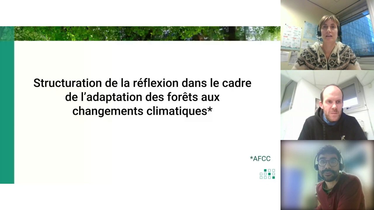 Webinaire #36 forêt et changements climatiques