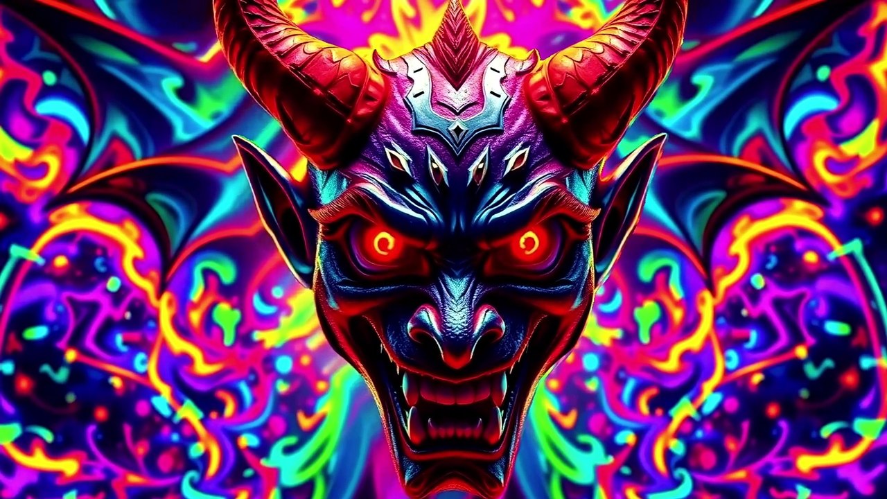 Psychedelic Trance - Devil Edition | Hallucinations Music Mix #psychedelictrance #psytrance #gothic