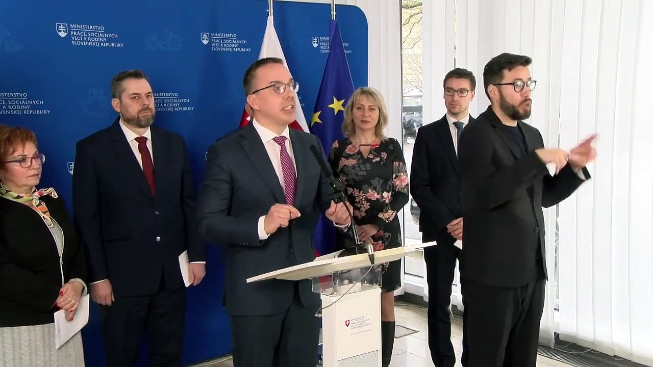 ZÁZNAM: MPSVR predstavilo legislatívne návrhy upravujúce krátenie sociálnych dávok