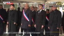 Une minute de silence observée puis la Marseillaise entonnée en hommage à Clarissa Jean-Philippe