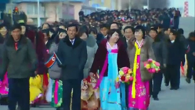 Realizada cerimônia inaugural das fábricas da indústria local do condado de Jaeryong