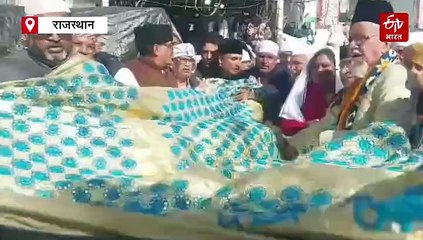 813वां उर्स: केंद्रीय मंत्री नितिन गडकरी और पूर्व सीएम अशोक गहलोत की ओर से दरगाह में पेश हुई चादर