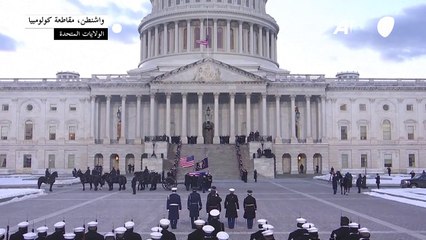 جثمان الرئيس الأميركي السابق جيمي كارتر يسجى في الكابيتول