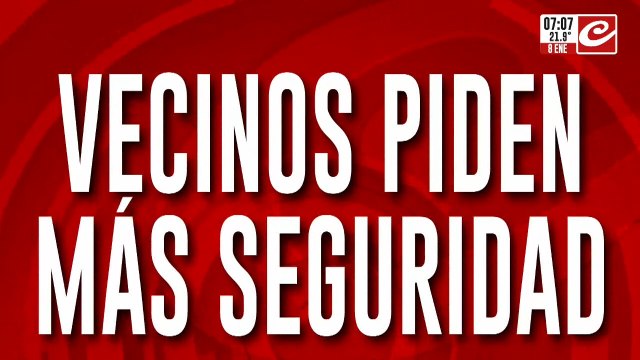 Vecinos de Gerli denuncian ola de robs y reclaman mayores medidas de seguridad