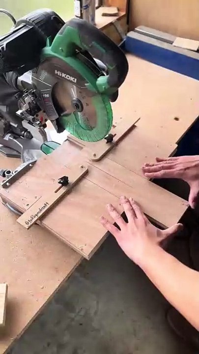 "Masterpiece Miter Saw Jig Lv.99"- ✔✔✅-project 2025-#Woodworking #DIY #WoodworkingTips #MiterSaw #JapaneseCarpenter