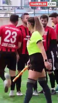 Cinsel ilişki videosu ortaya çıkan Elif Karaarslan hakemliğe geri döndü