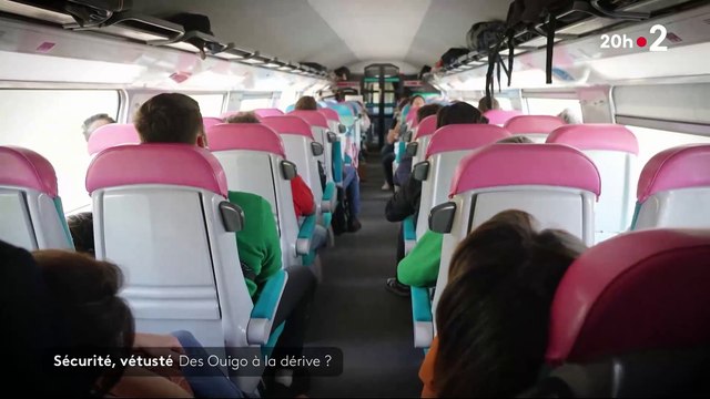 SNCF : L’état des rames Ouigo inquiète les syndicats qui dénoncent une logique low-cost poussée à l’extrême au détriment de la qualité de service - VIDEO