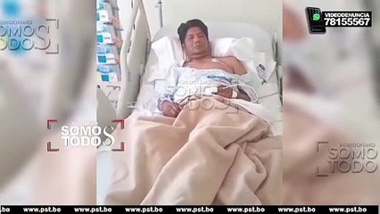 El afectado se encuentra hospitalizado en Chile