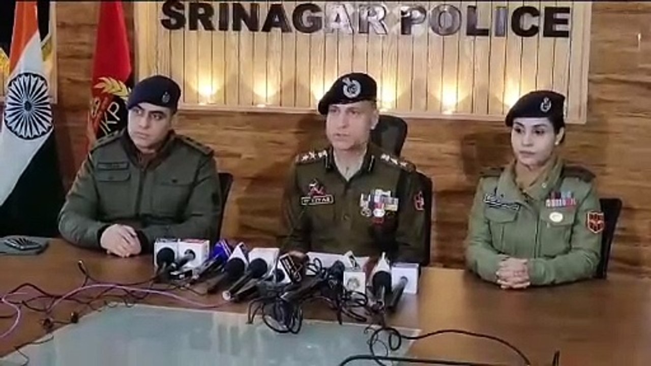 Police Seize 8 kg of Heroin in Srinagar, Two Arrested: SSP Srinagar