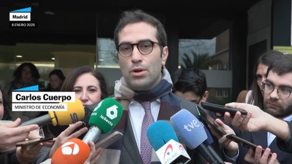 Carlos Cuerpo: "No estamos bloqueando absolutamente nada"