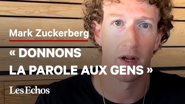 Mark Zuckerberg annonce l’arrêt du fact-checking sur Facebook et Instagram aux Etats-Unis