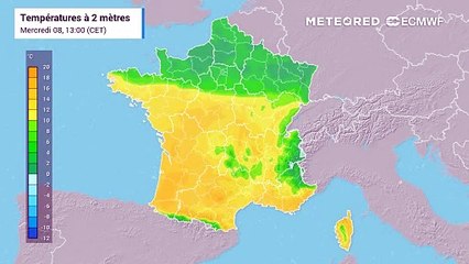 Redoux avant une nouvelle baisse des températures