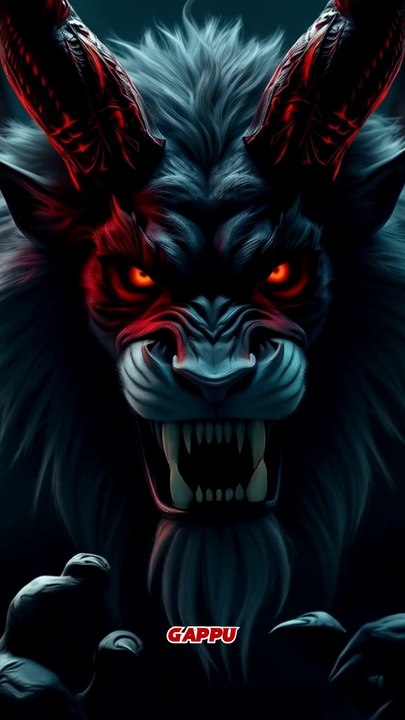 Monster Demonic Voice #trippy #horror #ai #demon #creepy #gothic #evil #devil #demonic #lucifer