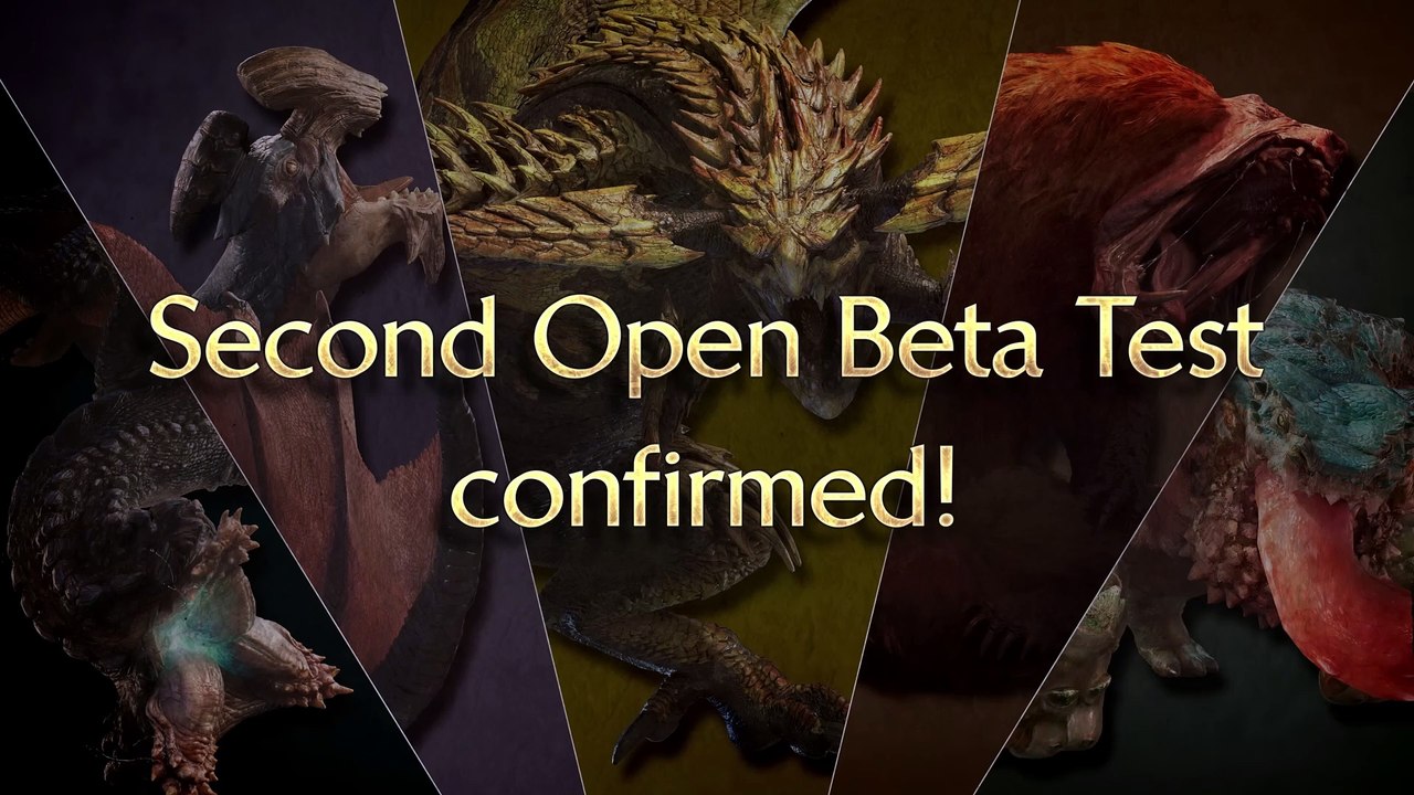 Monster Hunter Wilds Open Beta Test 2 Announcement