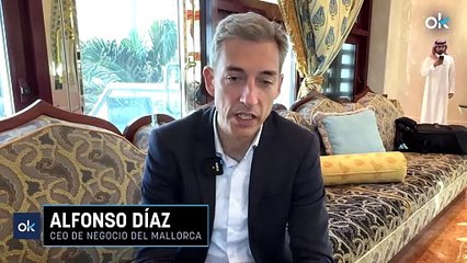 Alfonso Díaz, CEO del Mallorca: "Si tenemos un buen día, podemos plantarle cara al Real Madrid"