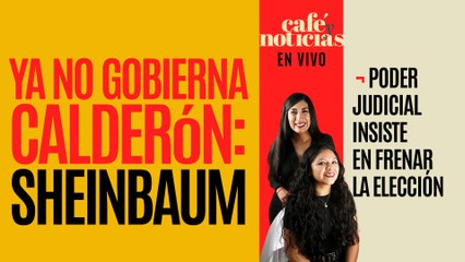#EnVivo #CaféYNoticias ¬ Sheinbaum a Trump: ¿Y si llamamos “América Mexicana” a EU?