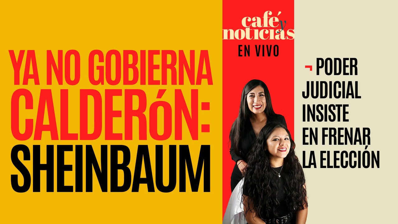 #EnVivo #CaféYNoticias ¬ Sheinbaum a Trump: ¿Y si llamamos “América Mexicana” a EU?