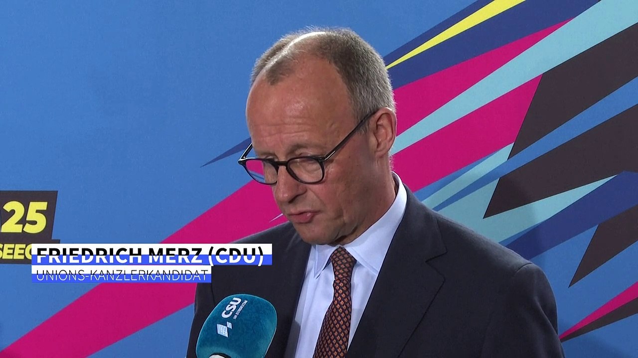 Merz erwartet 'disruptive' US-Politik: 'Europa muss erwachsen werden'