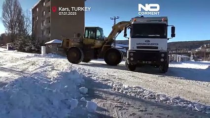 Freddo polare nella Turchia orientale