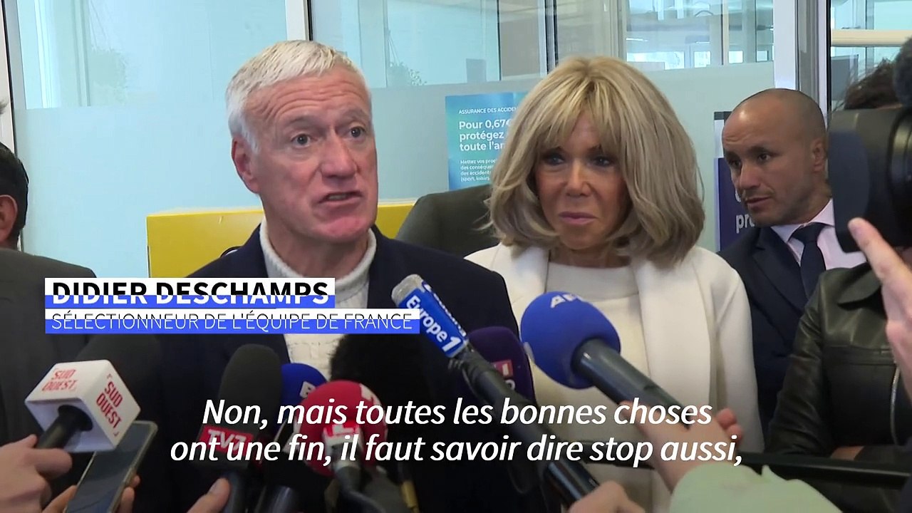 Bleus: "Toutes les bonnes choses ont une fin", affirme Deschamps