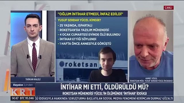Evinde ölü bulunan Roketsan Mühendisi Serdar Yücel'in babası Ahmet Yücel konuştu