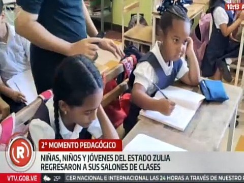 Zulia I Niñas, niños y jóvenes regresan a clases este 2025