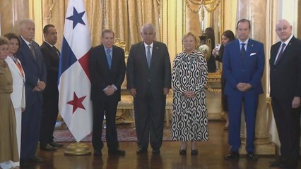 Mulino recibe a Edmundo González Urrutia en la Presidencia