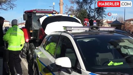Ehliyetsiz Traktör Sürücüsüne 41 Bin TL Ceza