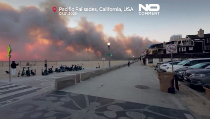 Devastating wildfire wreaks havoc near Los Angeles