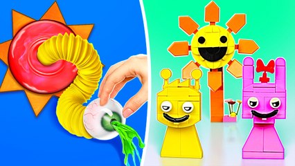 Don't Squeeze Mr. Sun's eye 👁️☀️  *Sprunki Incredibox Paper GameBook You Should Play*