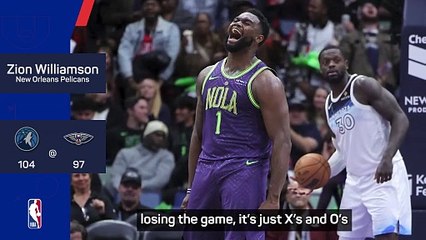 Zion 'gained a beat' during intense rehab on road to recovery