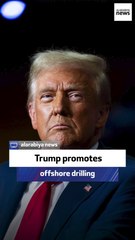 Trump promotes offshore drilling