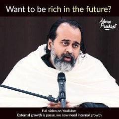 Want to be rich in the future? || Acharya Prashant