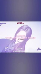 ‘Whiplash’ album’s songs ranking ( Artist : Aespa ) - Kpop