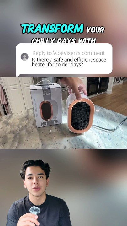 Stay Warm Anywhere with Portable Electric Space Heater #ElectricSpaStay Warm Anywhere with Portable Electric Space Heater #ElectricSpaceHeater #PortableHeaterFan