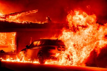 Declarado el estado de emergencia por los incendios forestales de Los Ángeles