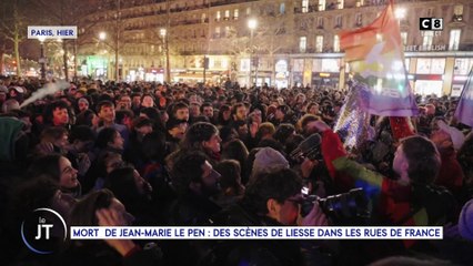JT du 08 janvier : Mort de Jean-Marie Le Pen, des scènes de liesse dans les rues de France