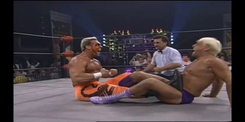 WCW Monday Nitro 11.06.1995 - Ric Flair vs Sting