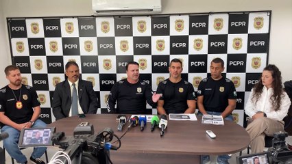 Delegados apresentam resultados das ações policiais realizadas em 2024 em Cascavel