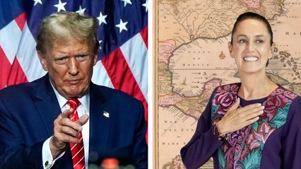 Claudia Sheinbaum le responde a Donald Trump tras querer cambiar el nombre al Golfo de México