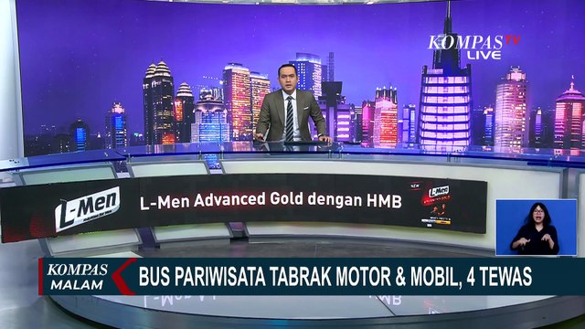 Terbaru! Detik-detik Kecelakaan Bus Tabrak Motor dan Mobil di Batu, 4 Orang Meninggal Dunia