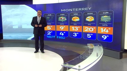 Pronóstico del tiempo para Monterrey, con Abimael Salas - 08 de enero de 2025
