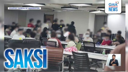 Nasa 400 dayuhan na umano'y sangkot sa ilegal na POGO, huli sa raid | Saksi