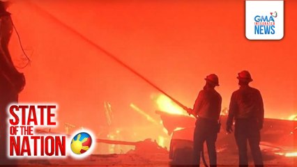 Nasa 30,000 residente sa California kabilang ang ilang hollywood celebrity, lumikas dahil sa mga wildfire | SONA