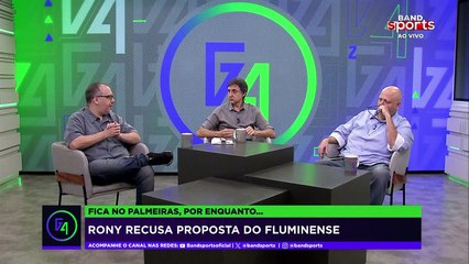 "A TEMPORADA DO RONY NO PALMEIRAS ACABOU", CRAVA PAULO MASSINI | G4