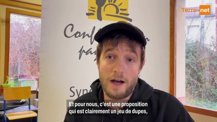 Interview de Thomas Gibert, secrétaire national de la Confédération paysanne