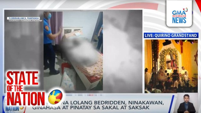 State of the Nation: (Part 1) #Nazareno2025; Ginahasa at pinatay ng lola; Atbp.