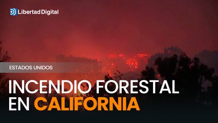 Más de 30.000 californianos han sido evacuados por un gran incendio forestal